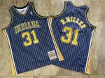 Maillot de Basket #31 Reggie Miller Pacers 1994-95 authentique Bleu